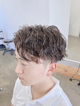 クローズ(cross-z) 波巻きスパイラルパーマメンズマッシュパーマツイストパーマ