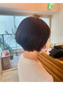 ショートボブ/丸みショート/大人ショート/20代30代40代50代
