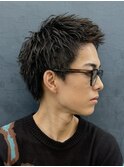 縦落ちツイストスパイラルシャドウパーマ渋谷センターパート渋谷