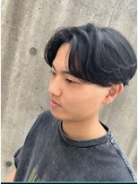 ブランシェ 西松山店 韓国風ニュアンスパーマ大人センターパート