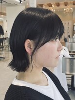 グランデュール 東静岡池田店(GRANDEUR)&nbsp;マッシュショート丸みショート黒髪ショートベリーショート40代