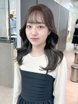 ロンドシエル 横浜(Lond ciel)&nbsp;メルティカラー似合わせカットウェーブミディアムレイヤーカット