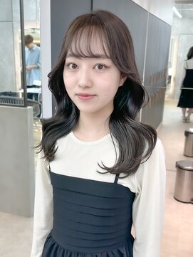 ロンドシエル 横浜(Lond ciel) メルティカラー似合わせカットウェーブミディアムレイヤーカット