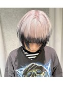 デザインカラー　エンドカラー　派手髪