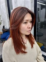 オントエンヘアー(ONTOEN.Hair) キャロットワンレングス