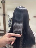 premium縮毛矯正ロングヘアー