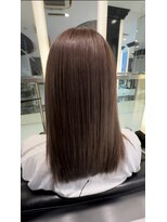 エアー 銀座タワー(AIR)&nbsp;プレミアムケアカラー/縮毛矯正/ツヤ髪スタイル【榛葉】