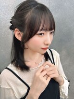 クム(kumu) 【kumu】ミディアムレイヤー/顔周りカット/栄/名古屋