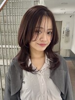 トリッカ 銀座(tricca)&nbsp;シースルーバング/顔周りレイヤー/髪質改善