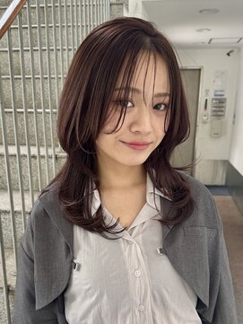 トリッカ 銀座(tricca) シースルーバング/顔周りレイヤー/髪質改善