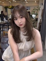 コート 表参道(Cote)&nbsp;美髪レイヤーカット／顔まわりレイヤー／ロングレイヤ 一/前髪