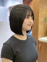 ロンド ボーイ 表参道(Lond BOY)&nbsp;タッセルボブ/似合わせ/顔周り/前髪カット/韓国/縮毛矯正/表参道