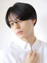 ルーシー 渋谷(LUCEY)&nbsp;センターパートフェザーパーマシャドウパーマメンズパーマ