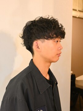 ロカリタ キョウト 千本丸太町店(ROCAReTA kyoto) シャドウパーマ/メンズパーマ/マッシュ
