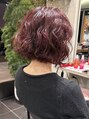 トリコ ショップアンドヘアサロン(tricot shop hair salon) ロングヘアからばっさりボブにパーマとカラーでイメージチェンジ