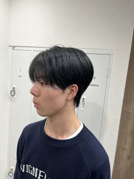 イノセンス 西宮北口店(innocence) 【innocence】西宮/ブルーブラック/韓国風マッシュスタイル@宮本