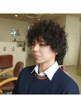 プーニョ(PUNO) メンズパーマ マッシュウルフ