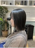 髪質改善/縮毛矯正/ミディアムレイヤーカット似合わせカット
