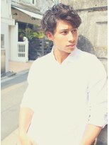 ワースホワイル(WORTH WHILE)&nbsp;刈り上げセンターパートサーフカール波巻きツイストスパイラル