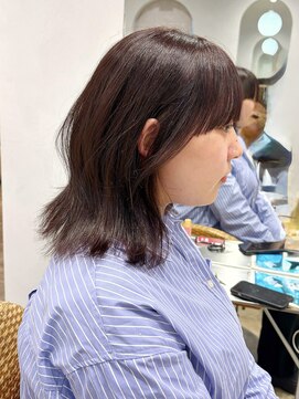 ティエラ 原宿 表参道(Tierra) 【Tierra美侑】チョコっぽこっくりウォームブラウンカラー