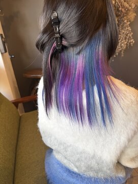 アンジー(an'gie) 個性色コントラストインナーカラー