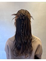 ニコ(NICO) カチモリハーフアップ03.07イメチェン