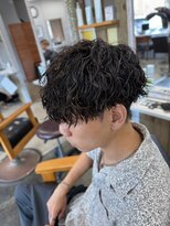 ブルーオーシャン 福岡大橋店(Blue Ocean)&nbsp;波巻きスパイラルパーマメンズマッシュパーマツイストパーマ