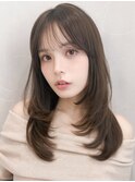 結べるボブ前髪アンブレラカラーモテ髪うるツヤ大人可愛い