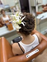 美容室 綺麗&nbsp;華やかヘアセット