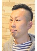 アシンメトリー七三スタイル