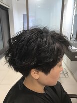 クロップ エス 茅ヶ崎本店(crop es)&nbsp;揺れるフロントが女性らしいミニマムショート