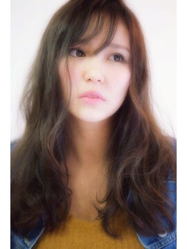 リボン ヘアー(Ribbon hair) 柔らかクリープパーマ＆艶カラー