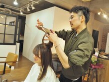 骨格や髪質、また普段のライフスタイに沿った小顔カットで「なりたい」を創っていきます♪