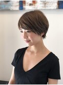 ◆大人の雰囲気漂うふんわりショート