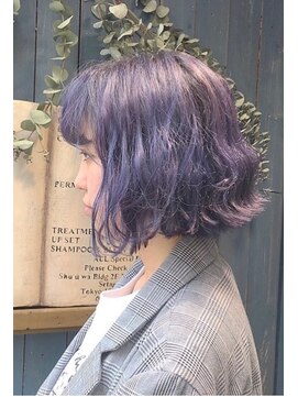 マギーヘア(magiy hair) magiy hair【nishibe】パープルカラー