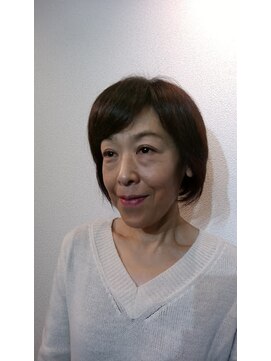 ヘアーアンドメイクアップ クリーク(Hair&Makeup CREEK) ショートボブ