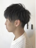ツーブロック束感メンズマッシュレイヤースタイル！