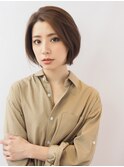 ナチュラル ショートボブ              boutique［高槻][JR高槻]