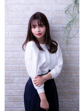 ヘアーアートシフォン 池袋西口店(Hair art chiffon) 着物黒髪イルミナカラーヘルシーレイヤーデジタルパーマボブ池袋