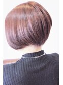 初めてのカラー☆前下がりショートボブstyle☆