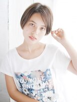 ヘアメイク ナル(hair make nalu)&nbsp;襟足スッキリかきあげショート