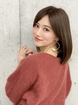 アメリア(ameria) ameria  長岡　伸ばしかけにもオススメ大人ミディアム