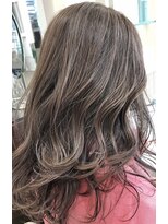 ユミリーバイルコル(umily by RuCOR.)&nbsp;大人ハイライト/白髪染め/グレージュバレイヤージュ/白髪ぼかし