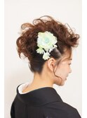 凛とした卒業式のモヒカンヘアアレンジ