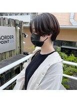 ミント(mint)&nbsp;ハンサムショート/大人ショート/ショート/暗髪グレー