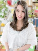 ★アースカラー大人かわいい小顔レイヤーロング20代30代40代★8