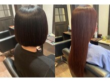 シンクス (Hair esthetics salon THINKS)の雰囲気（理想のつるサラ髪へ！！　※写真加工は行っておりません。　）