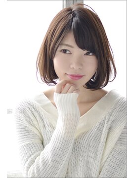 クレドガーデン 綾瀬店(CRED GARDEN) 大人可愛い20代30代40代前下がりひし形小顔ボブ丸みミディ綾瀬52