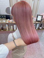 ロンド レア 天神大名店(Lond Le’a)&nbsp;ミルクティーベージュ/ダブルカラ/ケアブリーチ/くびれヘア/天神