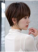 前髪あり大人ショート20代30代40代【AIN.表参道】川原大地
